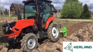 🔥 Фреза Kerland B-1600 и Плуги B-3.20 в работе с трактором Кент?