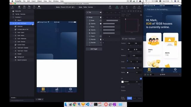Как сделать прототип поиска в ProtoPie?