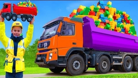 Песенка про КАМАЗИКИ | Песенка про машинки | Мультики про машинки
