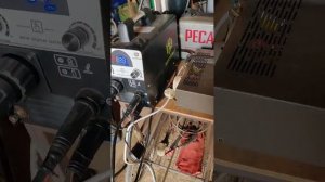 Краткий обзор работы полуавтомата   HZXVOGEN MIG-185 и осцилл?