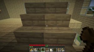 Майнкрафт прохождение. Часть 14. Заканчиваем ремонт и начинаем строить чердак.