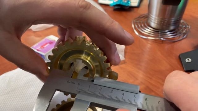 Снегоуборщик DDE ST6561L, замеры сломанной шестерни шнека ? смотреть онлайн