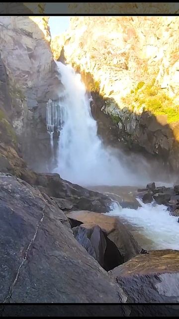 ВОДОПАД КУРКУРЕ долина Чулышман