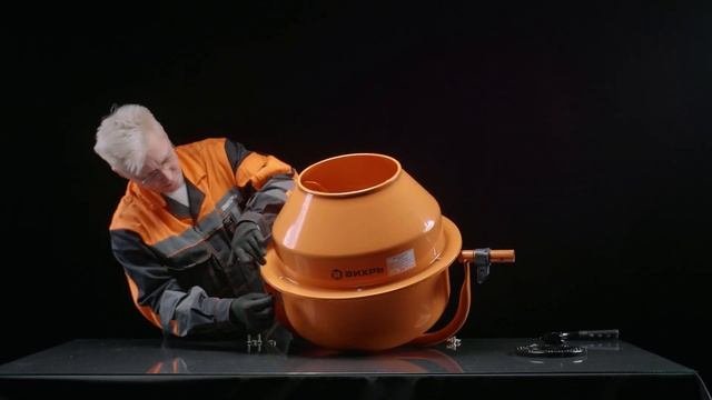 HD 310523 Электрическая бетономешалка БМ 63 Сборка
