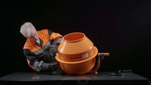 HD 310523 Электрическая бетономешалка БМ 63 Сборка