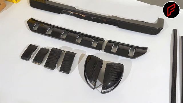 NIGHT PACKAGE | КАРБОН для Mercedes-Benz G-Class G63 W465 2025 смотреть онлайн