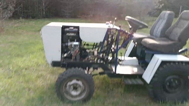 Самодельный минитрактор. Небольшая самостоятельная п смотреть онлайн