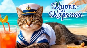 МУР МУР МУРКА МОРЯЧКА. Песня про Кошку на море