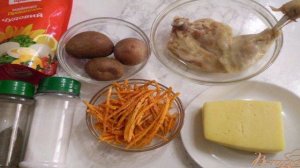 Салат с курицей