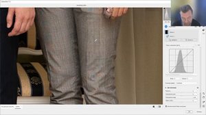 Как убрать цветные разводы с одежды в Photoshop