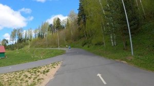 Состязание двоеборцев лыжероллеры+бег