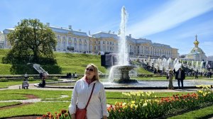 Фонтаны, тюльпаны, Петергоф. Мой Санкт-Петербург