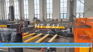 Машина для сварки арматурной сетки из стального прута