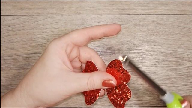 #бантикиручнойработы#бантики для школы#бантики из фоа