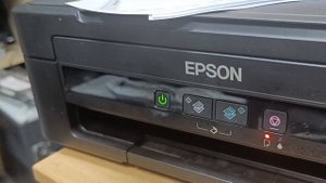 Epson l210 периодически мигает капля и бумага! Что это?