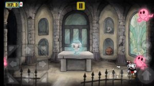 как пройти призраков в игре Cuphead