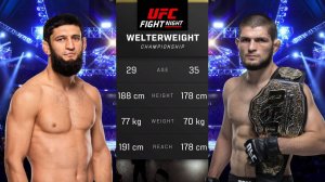 Хамзат Чимаев против Хабиба Нурмагомедова - UFC 5