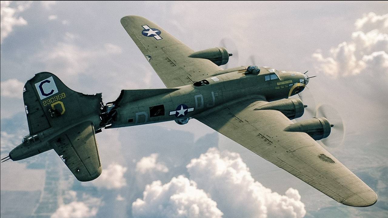 Как экипаж B-17 пережил падение с 7000 метров