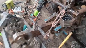 Активная фреза для минитрактора (тест 1)