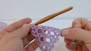 Овальная Салфетка крючком. первая часть.  #вязание