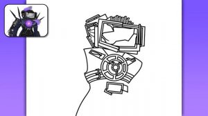 КАК НАРИСОВАТЬ НОВЫЙ РАНЕНЫЙ ТИТАН ТВ МЕН (Улучшенный)