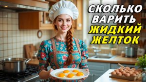 Жидкий желток сколько варить