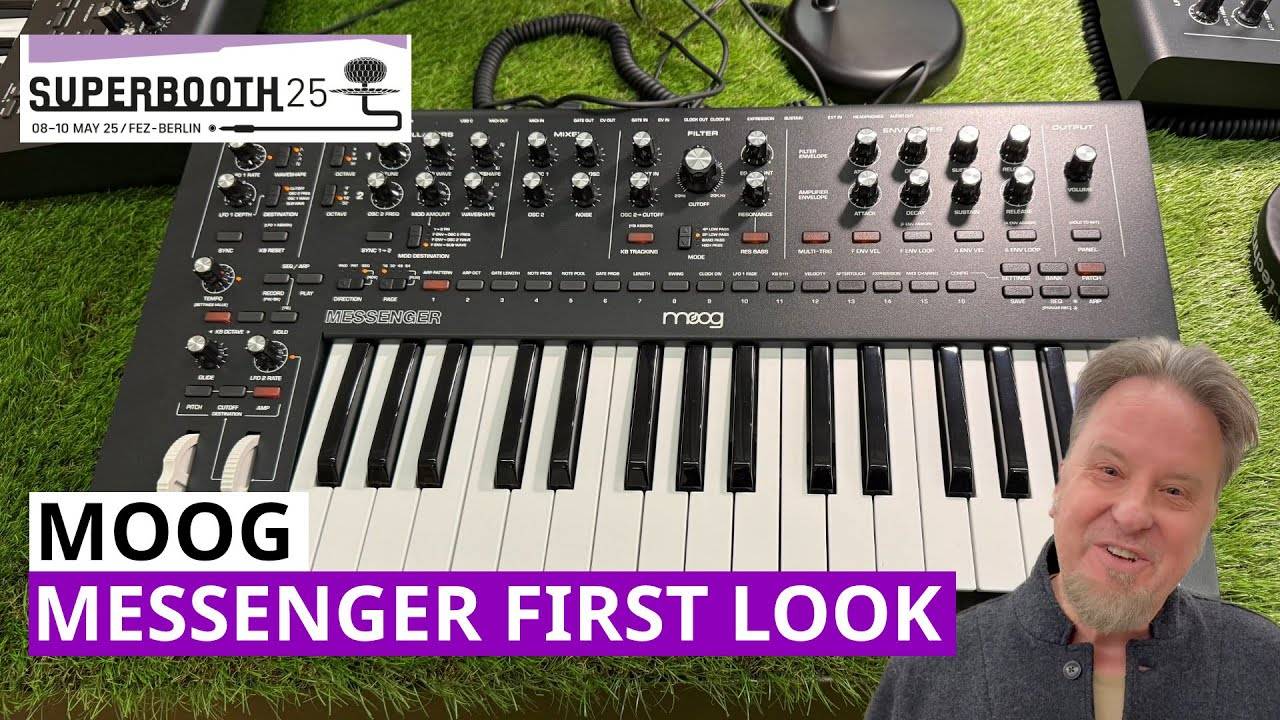 Moog Messenger: First Look | Superbooth 2025
