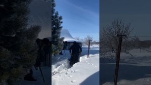 #Снегоуборщик #хуттер #7лошадинных_сил #помощник