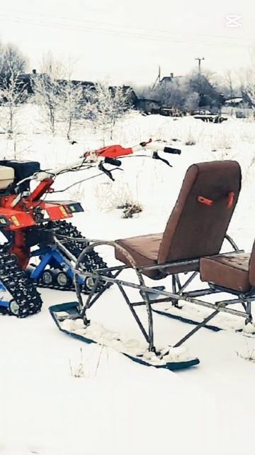 #мотоблок #гусеницы #сани #зимняятехника #своимируками смотреть онлайн