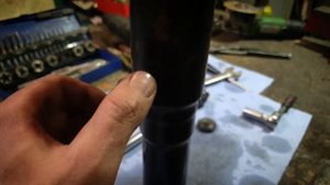 Вскрытие и ремонт амортизатора ауди своими руками без