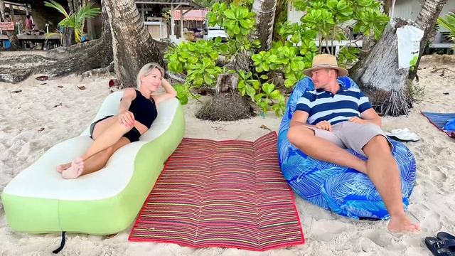 Надувной Шезлонг SanPuff смотреть онлайн