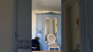 Перекраска винтажного спального гарнитура