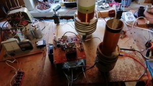 Разгон теслы качером.