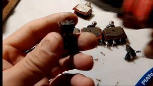 Переключатели ТВ 1-2  1-4 с серебром 999