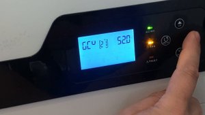 Інвертор гібридний MUST PV18-5248 PRO налаштування на Б/У CATL 100