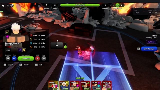 ⚡ЕВОЛВНУЛ ИГРИСА В ROBLOX ANIME LAST STAND⚡(1 часть)