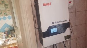 Работа солнечного инвертора PV1800