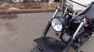 Мотоцикл СКАУТ-11 (Ижтехмаш), с вариатором и реверсом.