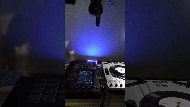 сэмплинг с mpc,  и reloop spin