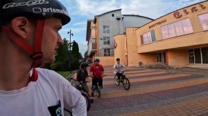 Прыгаем стрит по городу на МТБ великах