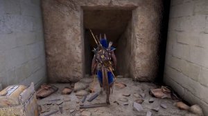 В ГРОБНИЦАХ ДОЛИНЫ ЦАРЕЙ  в игре Assassins Creed Origins