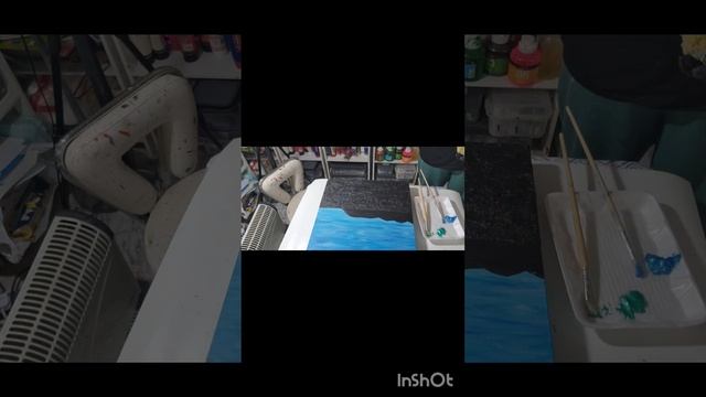 Di.Gaz Seascape will toilet paper textured. Текстура с туалетной бумагой. смотреть онлайн