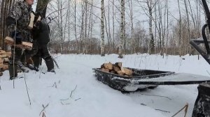 Зимняя экспедиция на снегоходах. Утопили БУРАН, ловим