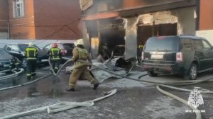 Пожар в автосервисе 20.05.2025г.