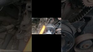 AUDI A4B6 2.0 ALT Замена ремня ГРМ и помпы
