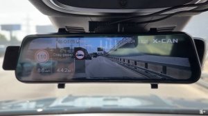 Новинка 2024! Видеорегистратор зеркало X-CAN Mirror City GPS WiFi Duo