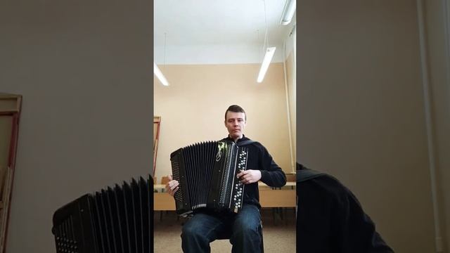 Во кузнице. Импровизация на баяне от Котова Сани.