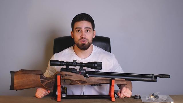 Reximex Daystar W 6.35 мм PCP 3 Дж дерево видео обзор