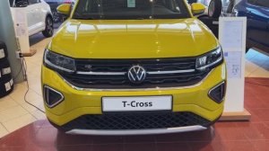 VOLKSWAGEN T CROSS 2025 обзор