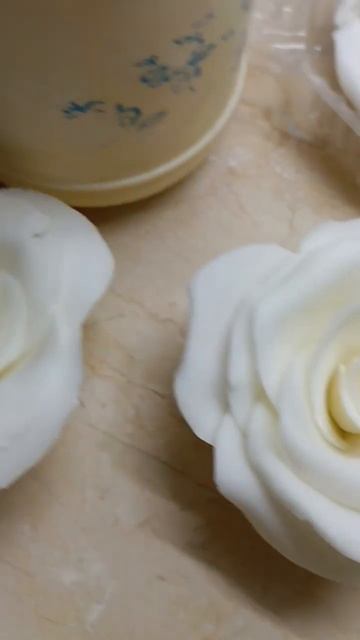 мои розочки из мастики🌹❤️ смотреть онлайн